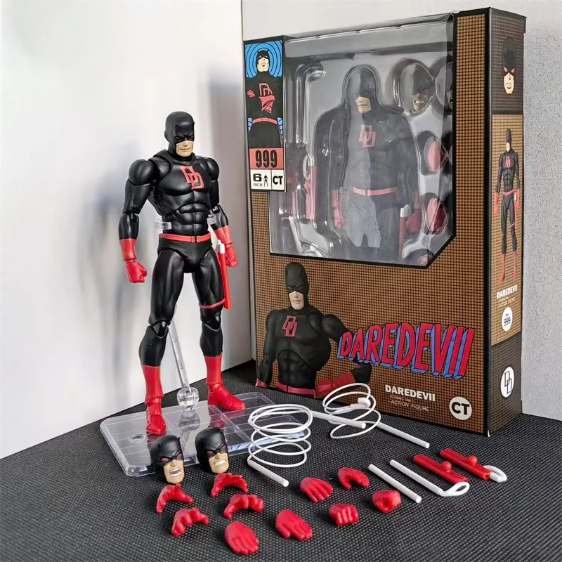 CT Toys MAFEX 999 223 Black Daredevil Comic Version Articulated