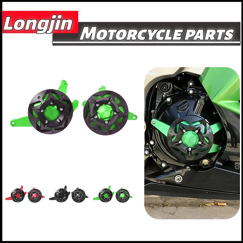 

Fit For kawasaki Z900 Z1000 Z1000SX Versys1000 Z 900 Motorcycle Accessories Engine Stator Guard Case Slider Cover Protector