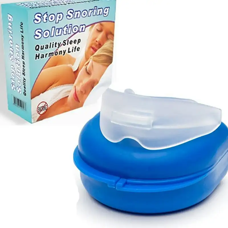 Custom Fit Anti Snoring Night Dental Guard with Case, Pack Mouth Guards for Teeth Grinding - Sleep Better!
