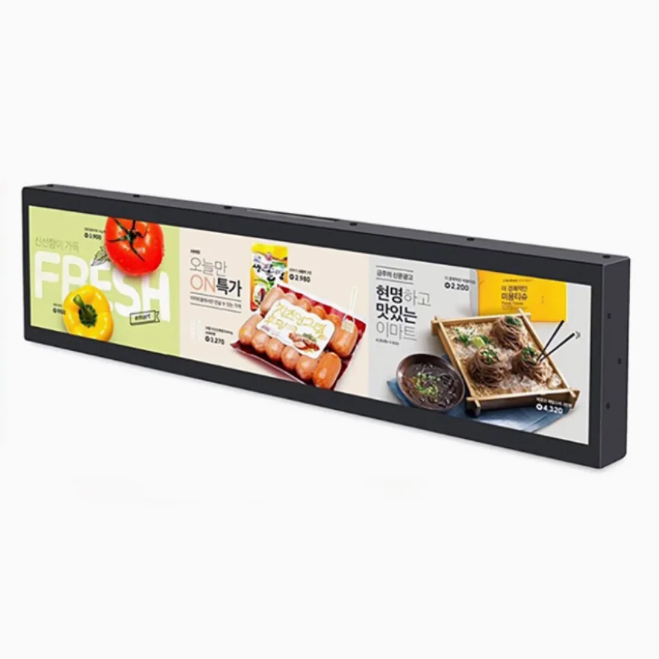 29/37/49/86 インチの長い LCD スクリーン広告機 Android/X86/ディスプレイ任意のサイズのカスタマイズ