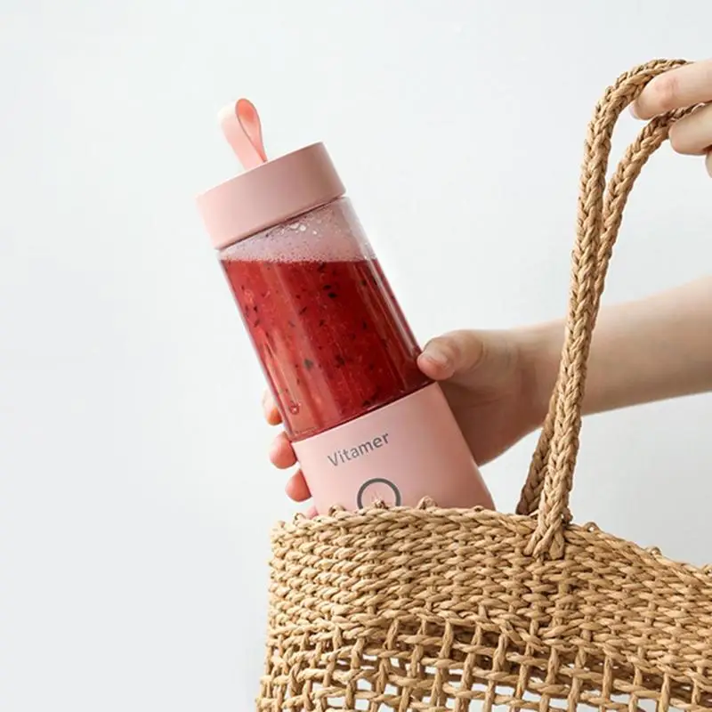 350Ml แบบพกพาผลไม้ไฟฟ้า Juicer USB ชาร์จ Smoothie เครื่องปั่น Mini ผลไม้ถ้วยคั้นน้ำถ้วยผสมอาหาร
