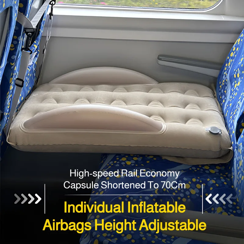 

Inflatable Car Mattress Designed for Children Portable Inflatable Travel Bed Suitable for Planes, Camping and Family Vacations