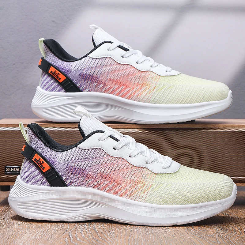 

Men's Shoes 2026 New Spring and Autumn Lightweight Soft-Soled Breathable Running Sneakers Mesh Casual Shoes