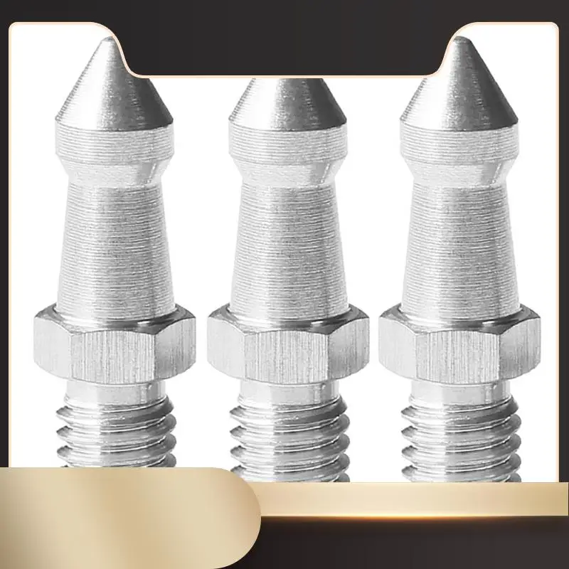 

3Pcs 3/8 Inch Universal Stainless Steel Foot Pad Mini Slr Camera Tripod Plus Spikes Steel Nails-N36R