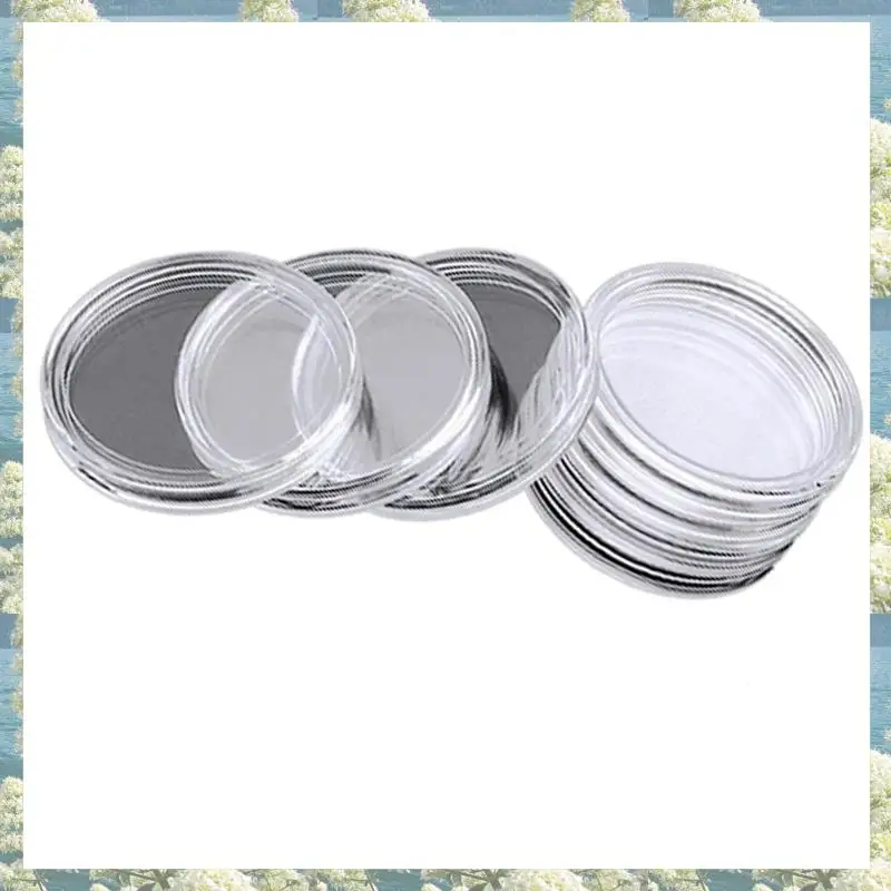 Новые капсулы для монет-40 мм, чехол для монет, держатель для монет, контейнер для хранения с коробкой для хранения принадлежностей для сбора монет (240 шт.)