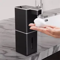 400ML Smart 4 Levels Automatic Foam Soap Dispenser Touchless Sensor Generator for Wall Mount Hand Washer