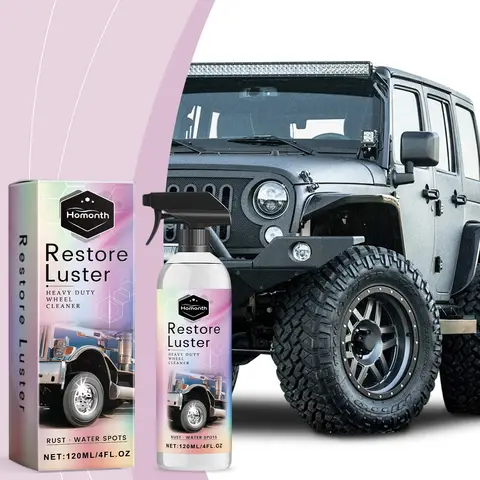 हेवी ड्यूटी व्हील क्लीनर व्हील हब डीग्रीजर एंटी-एजिंग डस्ट फोम क्लीनर कंडीशनर 10 best sales पहिया क्लीनर - №5