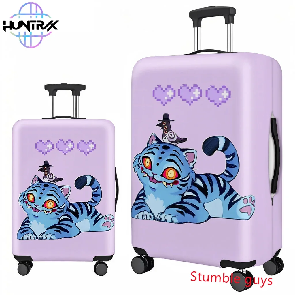 غطاء الأمتعة Anime Kpop Demon Hunters، واقي ناعم يناسب حقائب السفر مقاس 18-32 بوصة