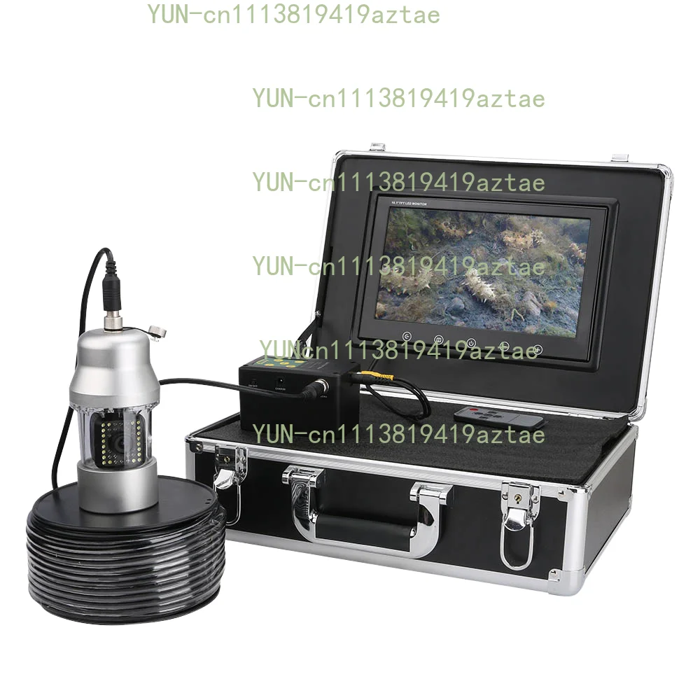 30M Portable Ice Fishing Sonar Flasher Full LCD Screen Underwater Fish Finder For Winter Ice Fishing Gopro Recording