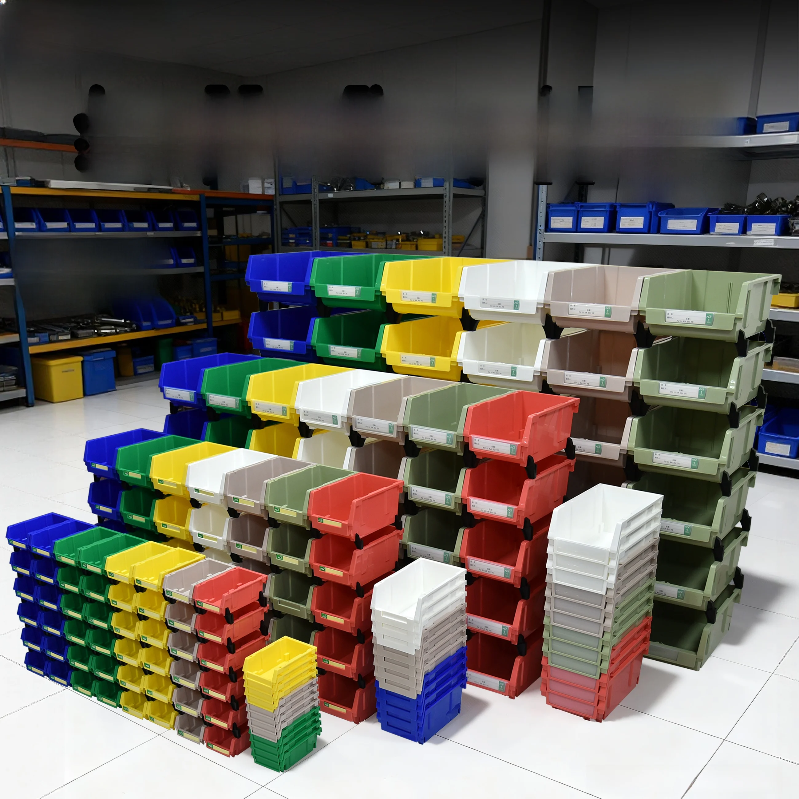 

Plastic Combination Hardware Parts Box Slope Mouth elf Screw Tool Box Storage Container Multi-Purpose Lightweight Handy