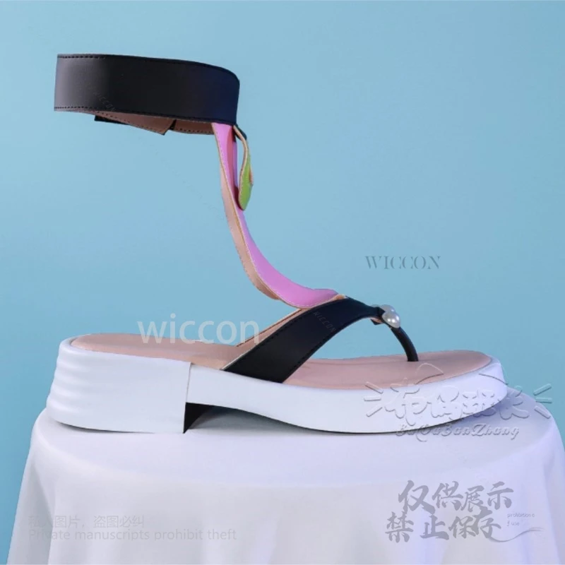 لعبة Zenless Zone Zero Alice ملابس السباحة الصيفية التأثيرية أحذية حفلات الشاطئ صنادل رائعة للنساء للهالوين كوميك لوف كوكوس