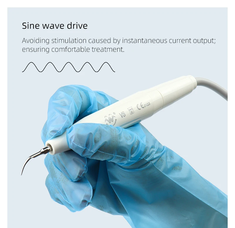 VVDental Ultraschall-Scaler mit automatischer Wasserzufuhr zur Reinigung von Zahnstein und Rauchflecken, Ausrüstung für Zahnkliniken. – Detail 11