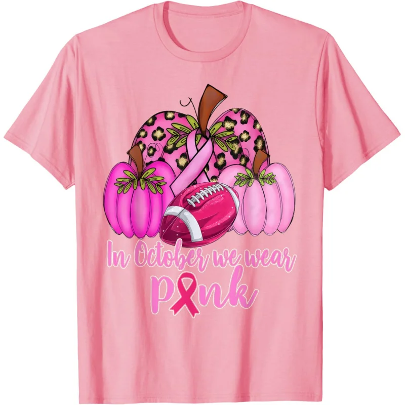 

Breast Cancer Awareness Month In October We Wear Pink 2024 T-Shirt Unisex