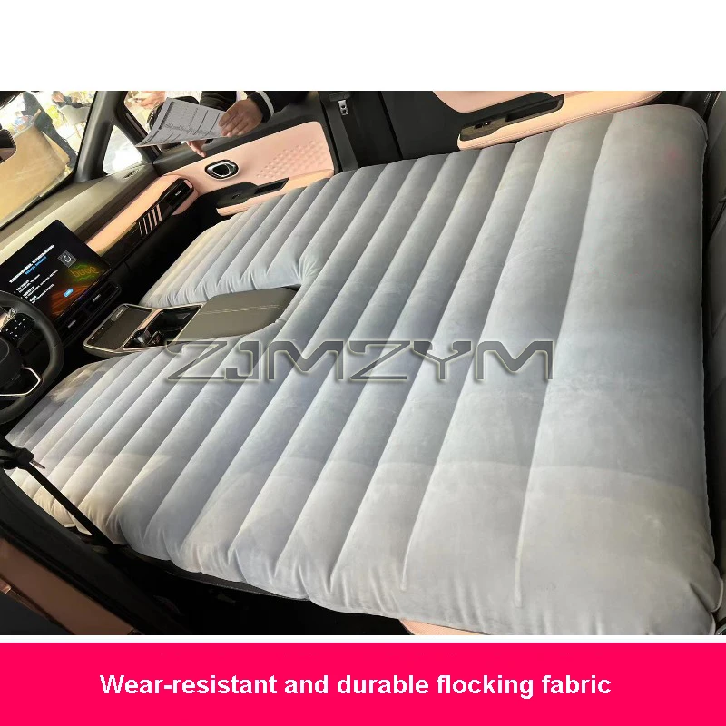 Car Travel Inflatable Bed Trunk Universal Thickened Sleeping Mat Mattress Air Bed Auto Supplies