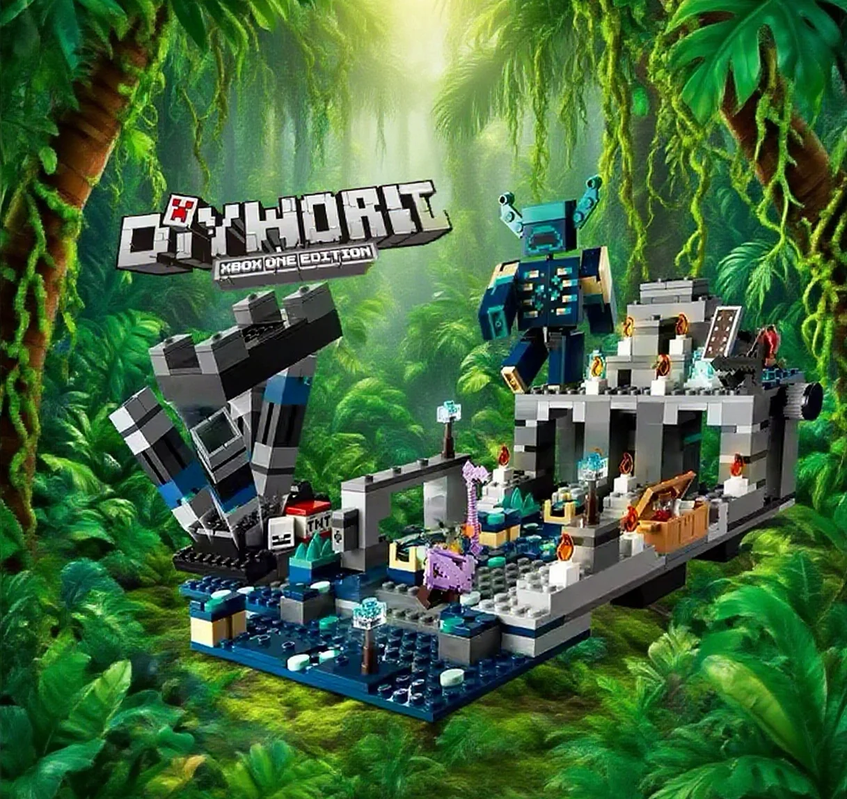 

Classic Game 584 Dark World 21246 Guard Building Blocks Toy Boy Christmas Gift DIY+MOC Birthday Gift