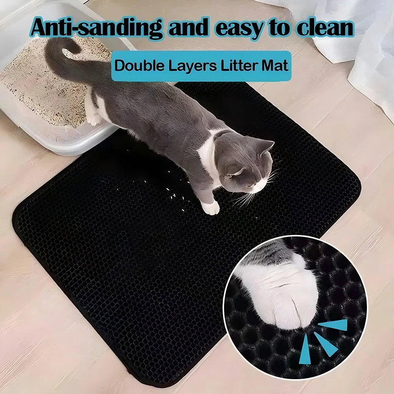 Thumbnail 4 - #51 Latest Cat Litter Box Mats Offers