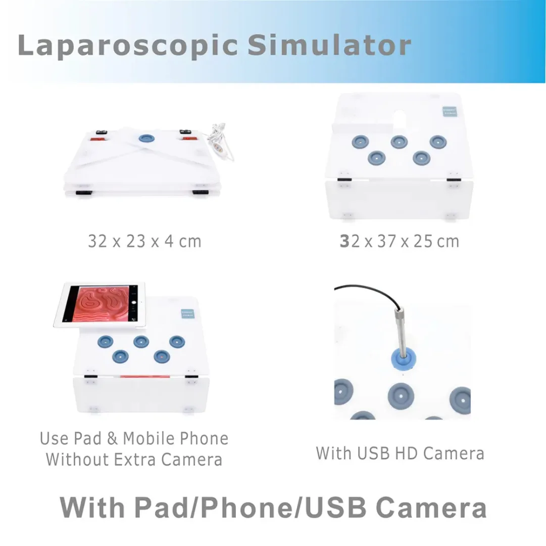 Laparoscopic Simulator Gynecological Surgery Training Box, Thoracoscopic Surgery Emulator Training Equipment