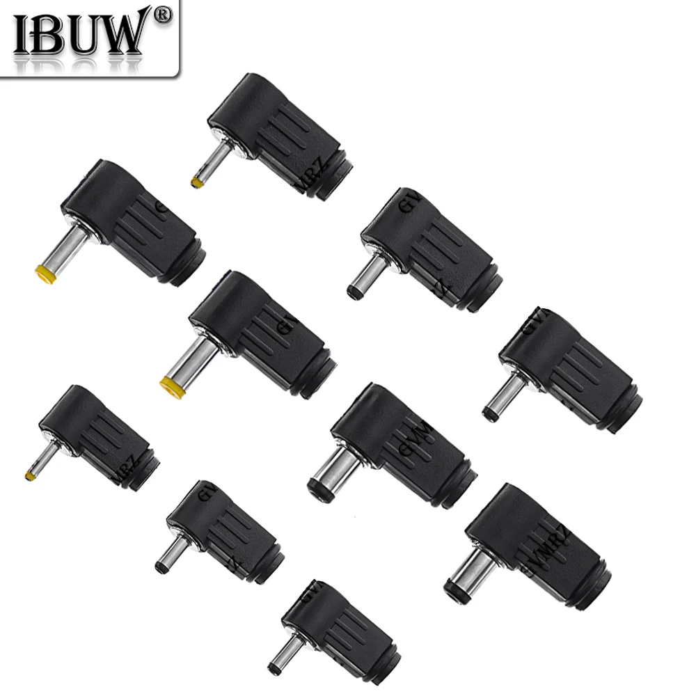 5PCS DC plug 90 degree elbow 5.5*2.1mm DC power plug wiring assembly 5.5*2.5mm welding wire type 3.5x1.35mm 4.0x1.7mm 4.8X1.7