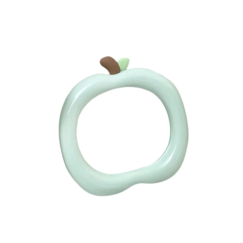 Ins espelho decorativo em forma de maçã, espelho de maquiagem, espelho cosmético para quarto, dormitório, acessórios de mesa, decoração de casa