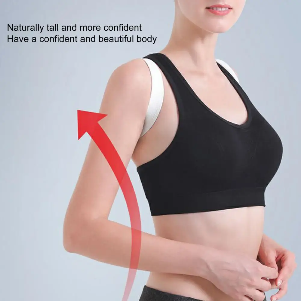 Shoulder Corrector Adjustable Ergonomic Design Breathable Unisex Shoulder Corrector Back Posture Corrector Belt for Men Women