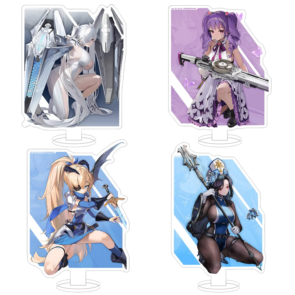 Goddess Victory Nikke Official square New game character Cinderella Ice Rose Winter Slayer anime Acrylic stand desk ornament 