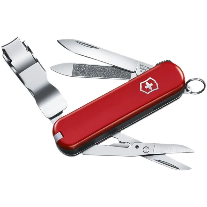 1pcs Original Swiss Army Knife 65mm grooming partner 0.6463 nail clipper multi-functional folding Swiss knife