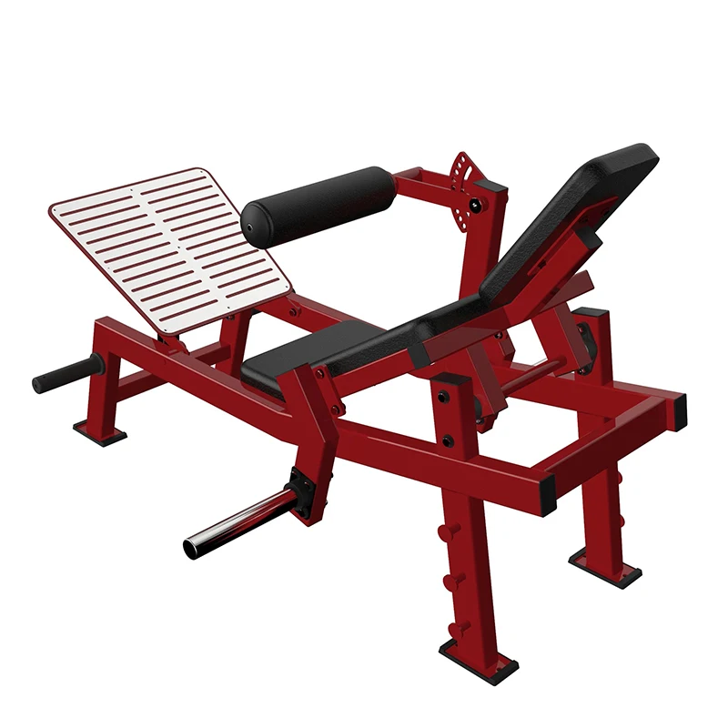 

Commercial Plate Loaded Hip Thruster Gym Equipment Fitness Hip Thrust Machine for Leg Workout Glute Bridge Hip Trainer NEWLY