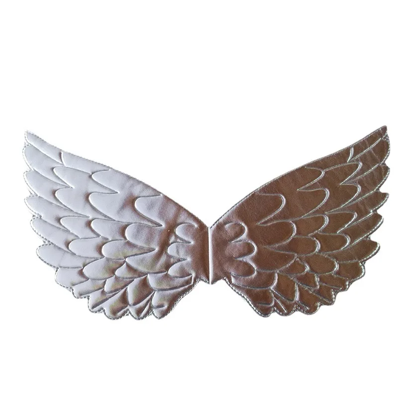 1 قطع الفتيات الأميرة الجنية أجنحة الملونة الملاك الجناح زي الاكسسوارات فستان حفلة عيد ميلاد الديكور عيد الميلاد #5