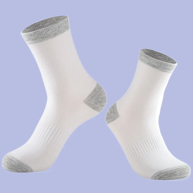 5/10 Pairs Foreign Trade Basketball Socks Sweat-absorbent Men's Socks Hot Selling Factory Middle Tube Sports Socks