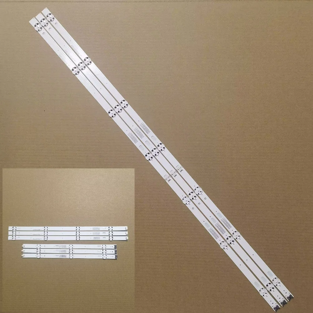 شريط LED لـ 43LJ5500 43UJ6300 43UJ634V 43LJ624V 43LJ510V 43LJ541V 43LJ5150 43LH515V 43lj5550 43uj6560 43UJ631V #2