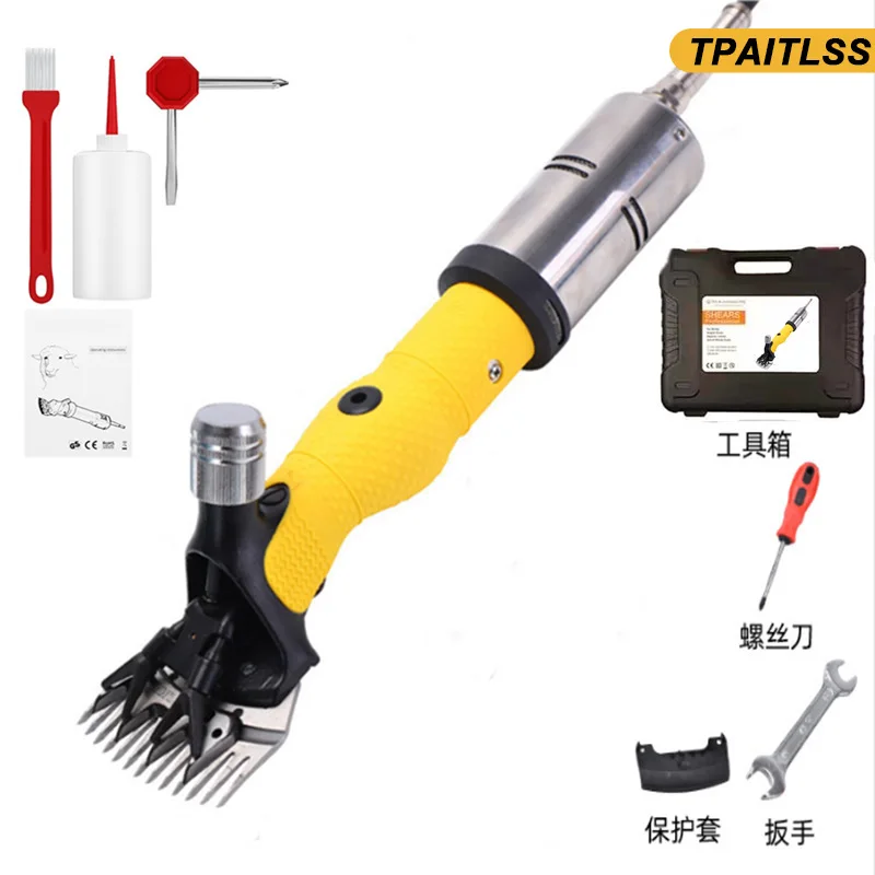110V/220V Electric Sheep Goat Shearing Machine Farm Shears Cutter Wool Scissor Cut Machine Animal Shearing