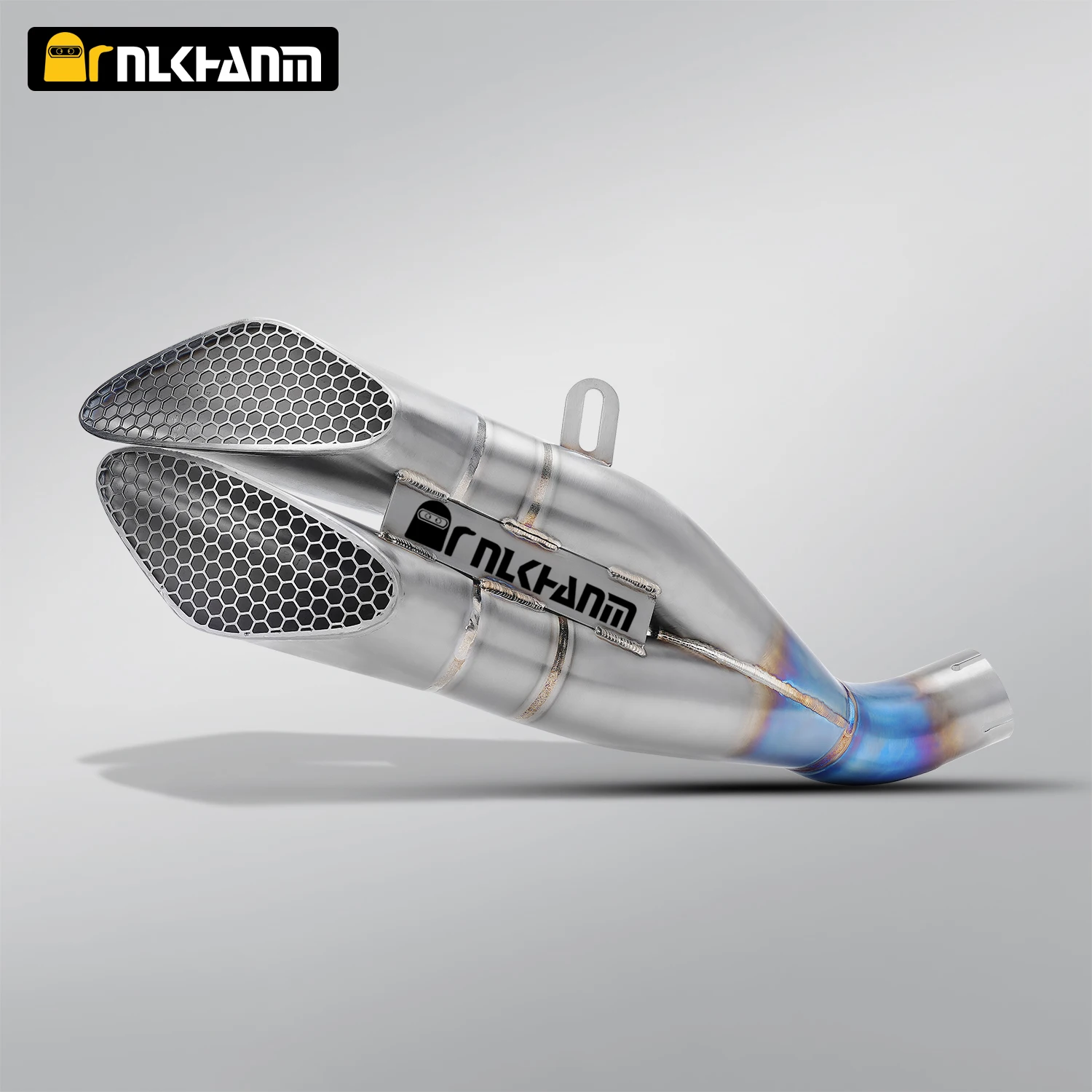 

Titanium Alloy Full System Exhaust Muffler for Yamaha YZF R1 R1M MT10 Racing 2015-2024 DYNAMIC Honeycomb Design by Gemini