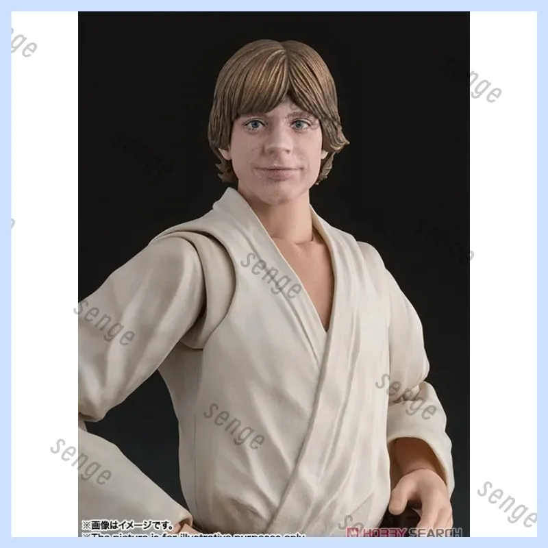 [Stock nuevo y original] Figura articulada Bandai SHF Star Wars Luke Skywalker Edición Casa de Campo de Tatooine - Modelo de gran entusiasmo