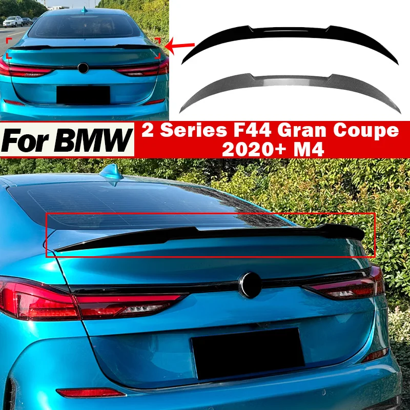 

Car Rear Roof Wing for BMW 2 Series F44 Gran Coupe 2020+ M4 Top Trunk Spoiler Tail Tailgate Splitter Boot Lip Replacement Part