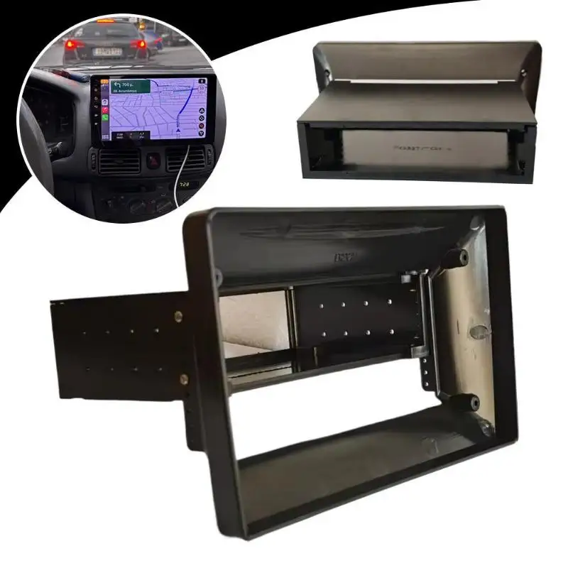 1DIN To 9 Inches Universal Single Din Car Stereo Radio Fascia Touch Screen Navigation Panel Modification Frame