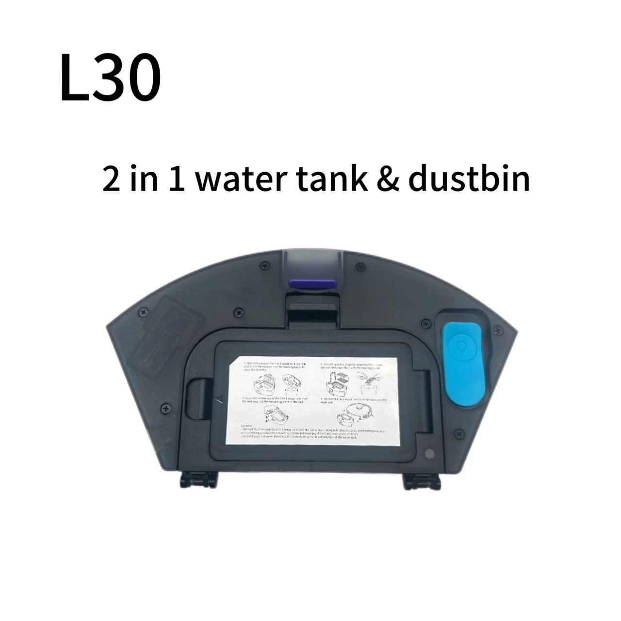 Laresar L30 Vacuum cleaner Official Accessory Set/Water Tank/Roller Brush/Mop Holder/Mop/Side Brush Compatible with Q20 Ultra