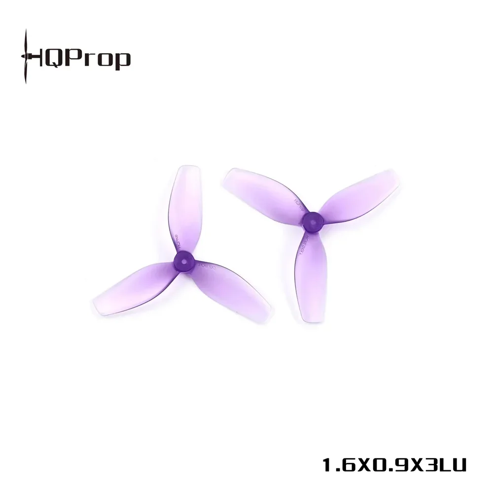 HQ Ultralight Whoop Prop 1.6X0.9X3 40MM Poly Carbonate 1MM Shaft for FPV Ultralight Whoop Drone Accessories