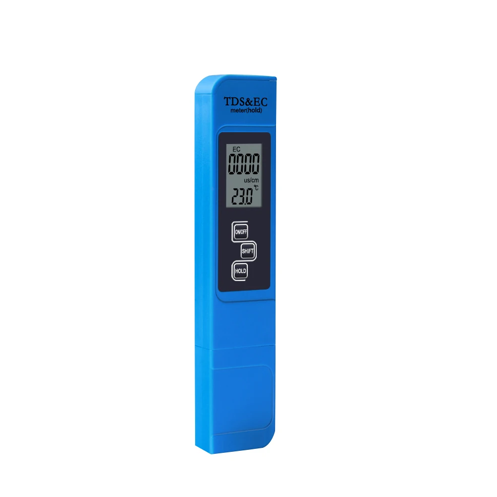 ZN-PH02 3 in 1 PH EC TDS Conductivity Meter Portable Digital Water Quality Tester Pen for Aquariums Hydroponics Pools Water