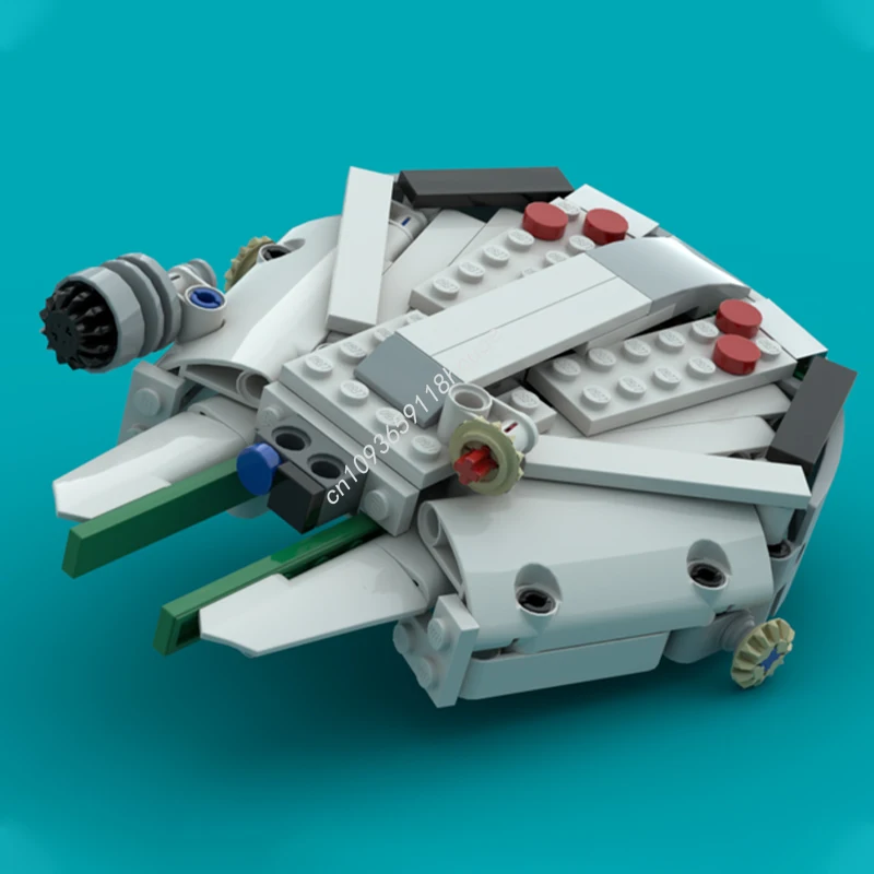 219ピース MOC ミレニアム・ファルコン テクニック 組み立てブロック 教育ブロック 子供向け 誕生日プレゼント クリスマスギフト