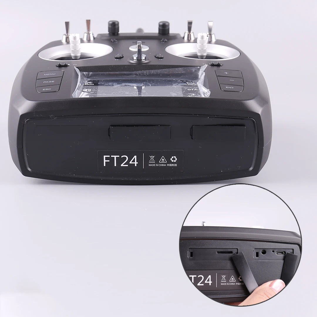 

SIYI FT24 2.4GHz 12CH Remote Control FPV 15KM with FR Receiver RF Mini Receiver for Fixed-wing Drones