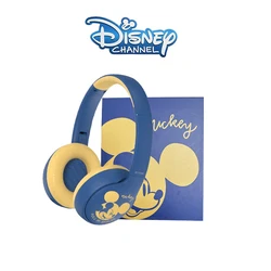 Disney-auriculares para jóvenes, niños y estudiantes, protección auditiva, Bluetooth, reducción física de ruido, auriculares para música y deportes