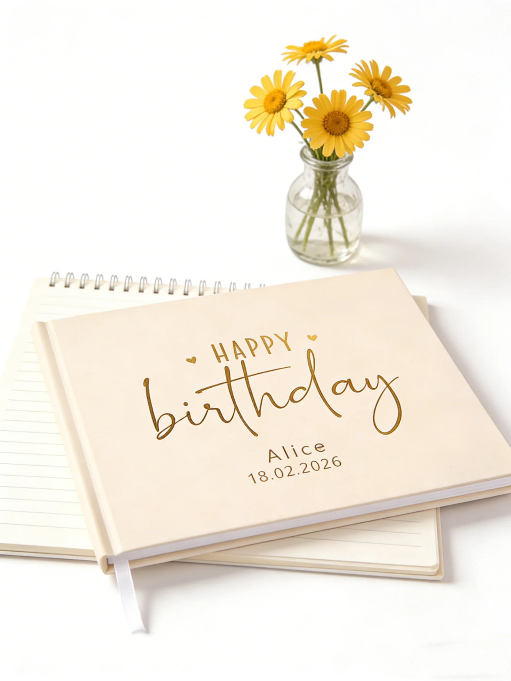 

Книга пожеланий на День рождения для 18-летия, 30-летия, 40-летия, 50-летия, 60-летия, 70-летия, 80-летия | Персонализированная книга для записи сообщений для неё | Подарок на день рождения