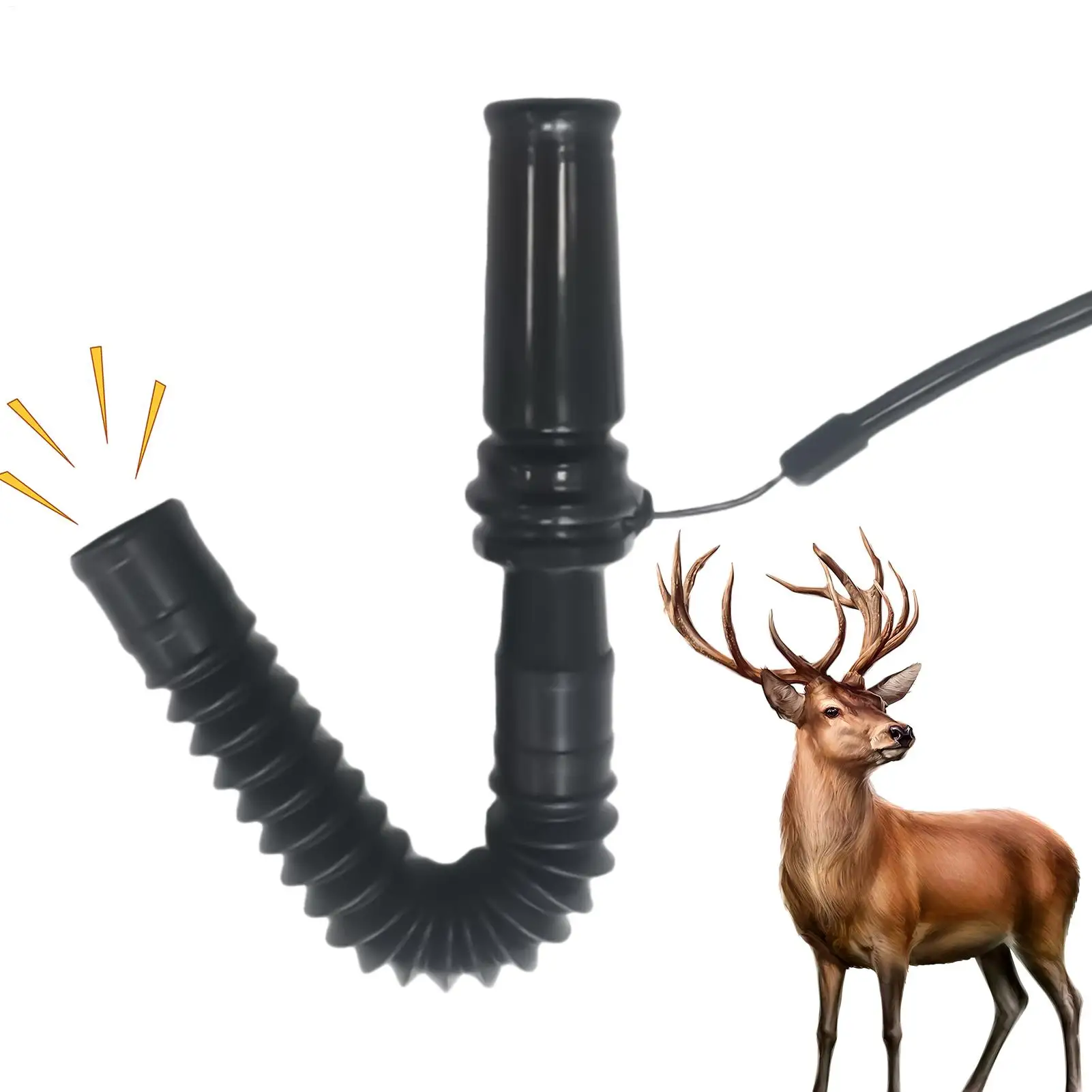 Equipo de caza, llamadas de ciervos, llamada de ciervo, accesorios y equipo de caza, señuelos de cazadores portátiles con vocalizaciones realistas