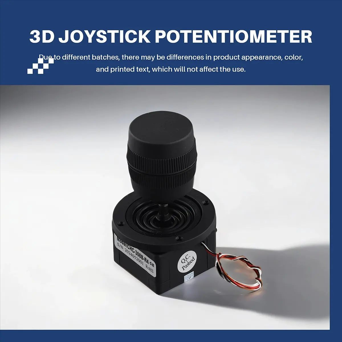 ABAN 3D Joystick Potentiometer -D300B-R2 5KΩ 3- Joystick Potentiometer for Curative Imaging