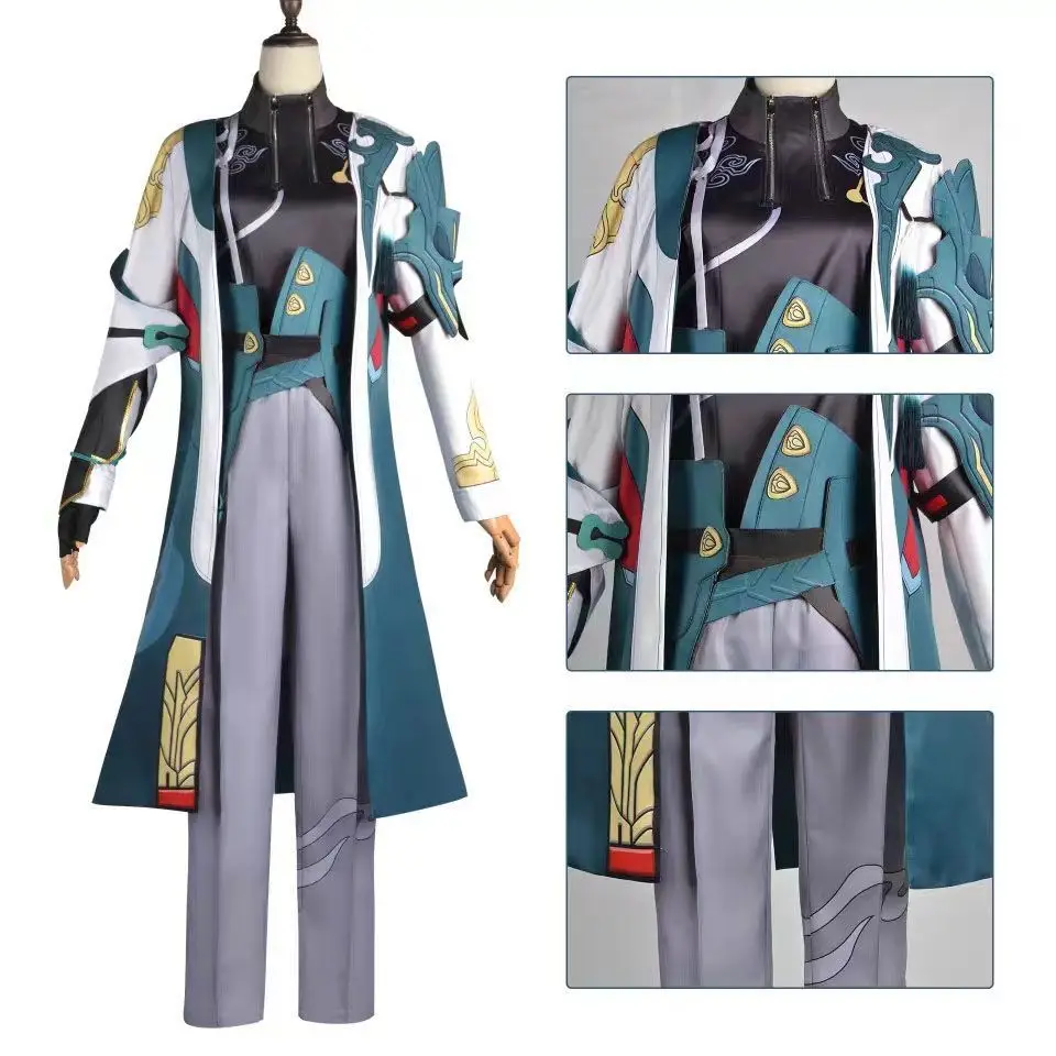Costume de cosplay HSR Honkai: Star Rail Dan Heng, ensemble d'anime pour hommes et femmes, costume de performance cosplay
