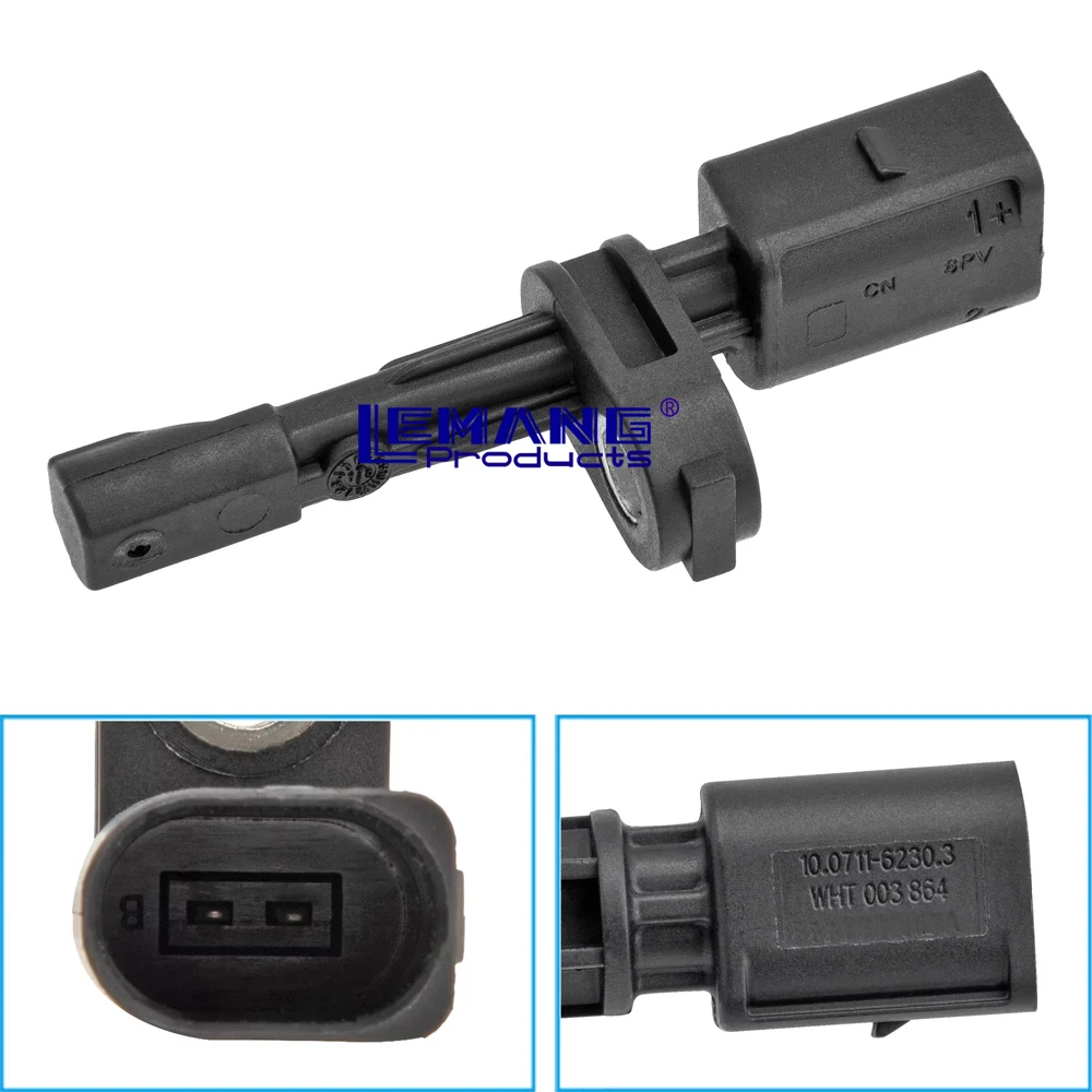 Rear ABS Wheel Speed Sensor WHT003864,WHT003864D,2K0927807 For AUDI A3/S3 2012-2021/VW Caddy,Crafter,Golf,Lamando,Lavida,Touran