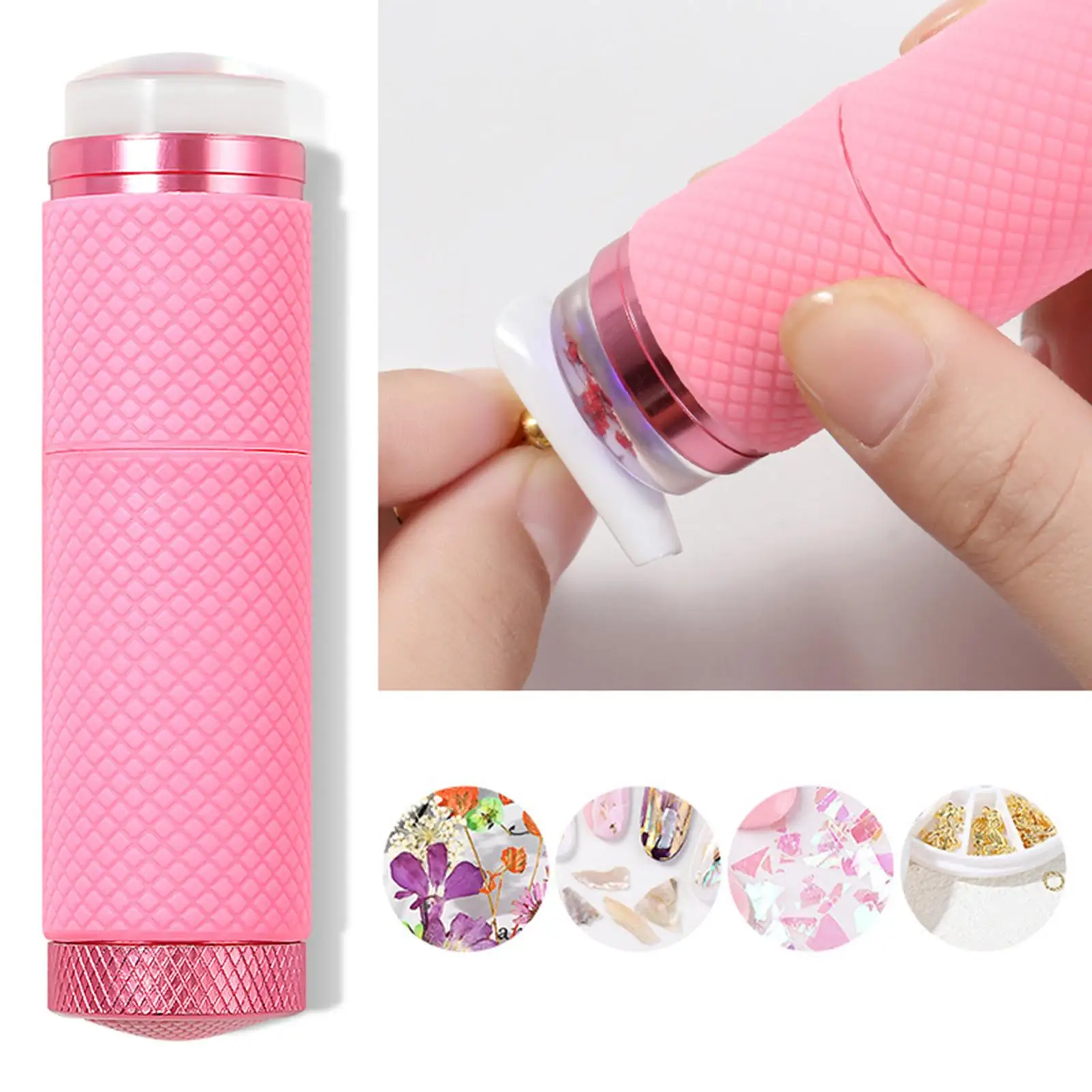 Mini Light for Nails Double Head Portable for Quick Nail Touch-Ups Women