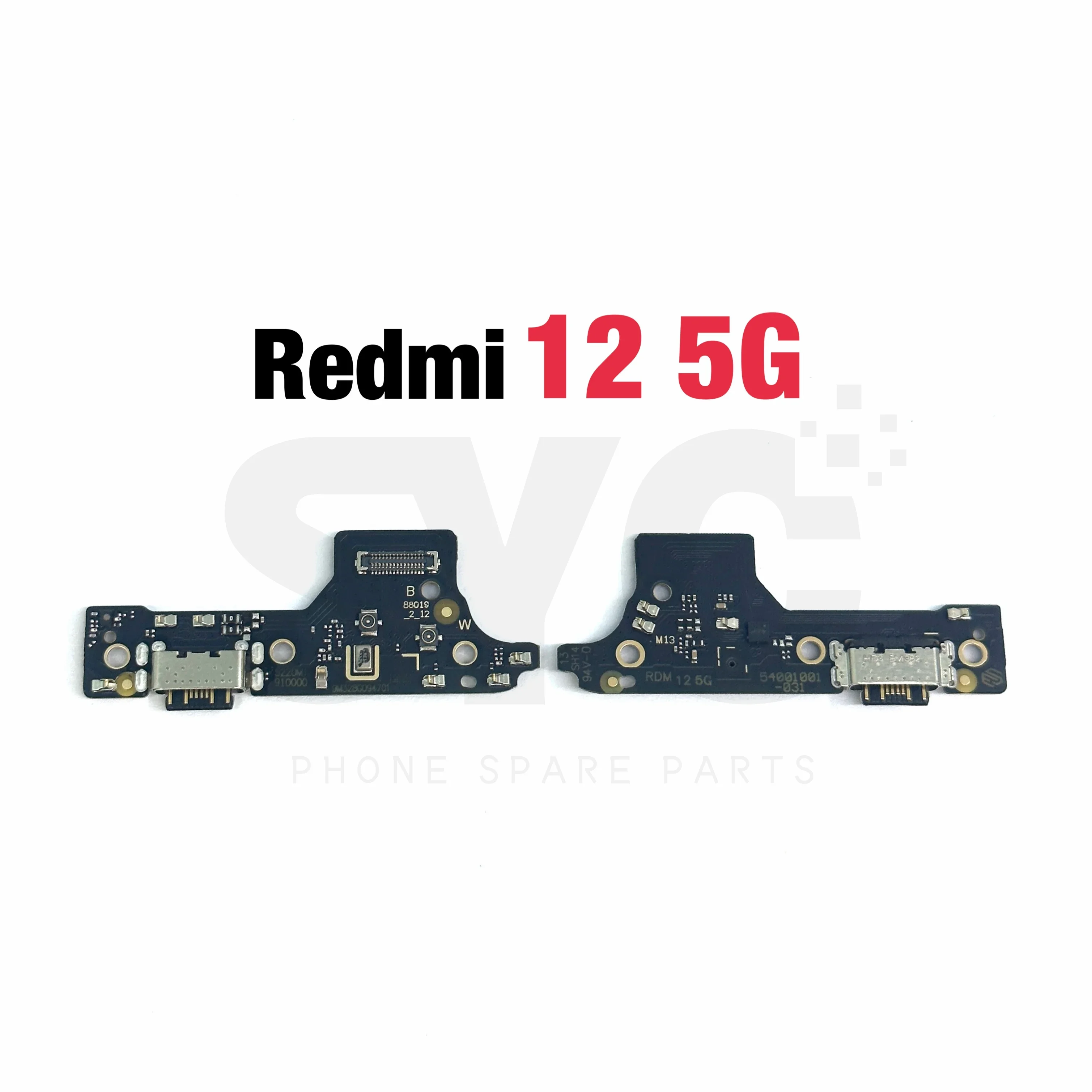 Good quality For Xiaomi Redmi 13C 12C 12 13 4G 5G USB Charging Dock Connector Port Board Flex Cable Repair Parts With IC