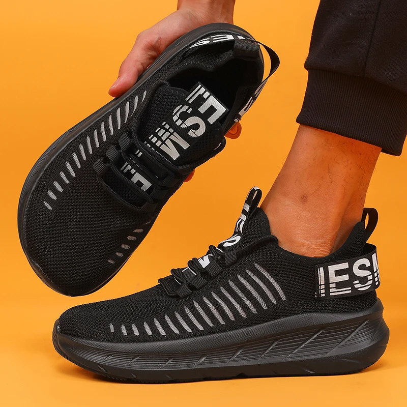 

Men's Sports Shoes Are Breathable, Lightweight, Non Slip, Training Shoes for Running, Basketball, and Walking, with PU Soles