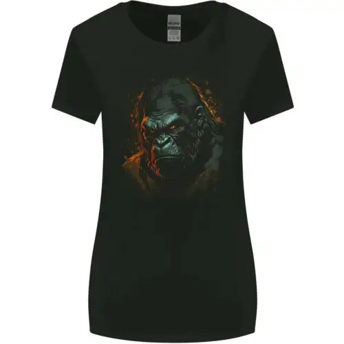 A Mean Gorilla Womens Wider Cut T-Shirt